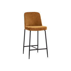 Sunpan Zeke Counter Stool - Black - Bergen Marmalade