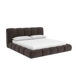 Sunpan Olena Bed - King - Meg Ash