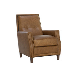 Sunpan Florenzi Lounge Chair - Cognac Leather