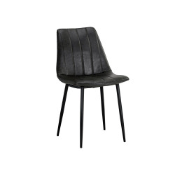 Sunpan Drew Dining Chair - Black - Bravo Portabella - Set Of 2