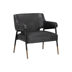 Sunpan Derome Lounge Chair - Bravo Portabella