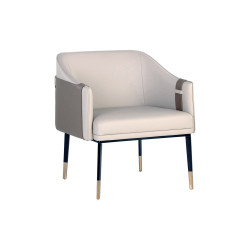 Sunpan Carter Lounge Chair - Napa Beige / Napa Tan
