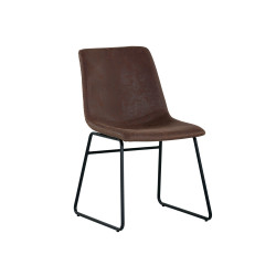 Sunpan Cal Dining Chair - Antique Brown - Set Of 2