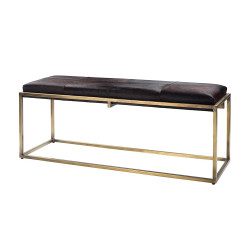 Jamie Young Shelby Hide Bench - Brown Jamie Young Shelby Hide Bench - Brown
