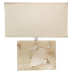 Jamie Young Borealis Alabaster Table Lamp