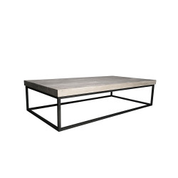 CFC Marin Coffee Table - Small - Grey Wash Wax