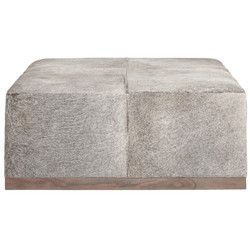 Alder & Tweed Felix Large Leather Ottoman