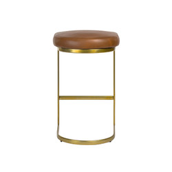 Alder & Tweed San Rafael Bar Stool - Antique Brass