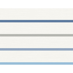 Lillian August Crew Stripe - Air Force Blue, Gray, and Eggshell Lillian August Crew Stripe - Air Force Blue, Gray, and Eggshell