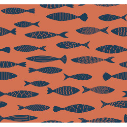 Seabrook Designs Bay Fish - Coral Reef