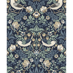 Etten Studios Fragaria Garden - Navy Blue & Aloe