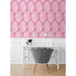 NextWall Palm Silhouette - Pink