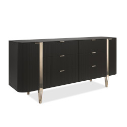Caracole Love At First Sight 78 Dresser - Dark Chocolate Caracole Love At First Sight 78 Dresser - Dark Chocolate
