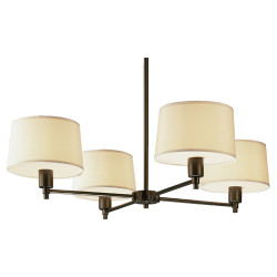 Real Simple Chandelier - Deep Bronze