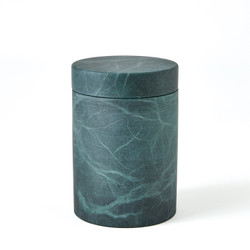 Studio A Cilindro Alabaster Box - Black - Green - Lg Studio A Cilindro Alabaster Box - Black - Green - Lg