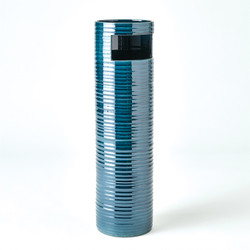 Studio A Cut Out Vase - Dark Blue - Lg Studio A Cut Out Vase - Dark Blue - Lg