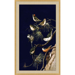 Wendover Woodland Birds 2 - Blue Wendover Woodland Birds 2 - Blue