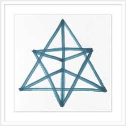 Wendover Teal Sacred Geometry 2