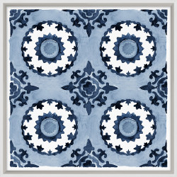 Wendover Navy Paisley Pattern 6