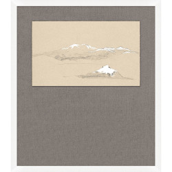 Wendover Tonal Sketch of the Mountains 1