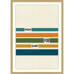 Wendover Striped Graphic Pray For Surf Wendover Striped Graphic Pray For Surf