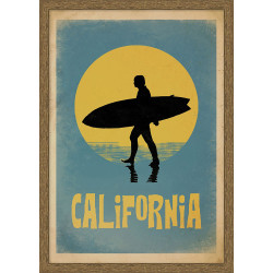 Wendover Vintage Surf Poster 4 Wendover Vintage Surf Poster 4