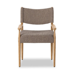 Four Hands Jayla Dining Armchair - Saxon Mink