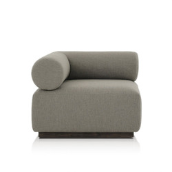 Four Hands Lenox Outdoor Corner Piece - Stained Saddle Brown