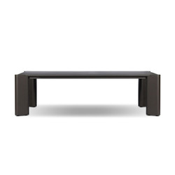 Four Hands Soho Outdoor Metal Dining Table - 106" - Bronze