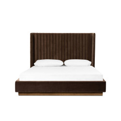 Four Hands Montgomery Queen Bed - Surrey Mink