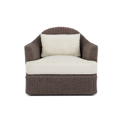 Four Hands Doane Outdoor Chair - Dark Textured Woven