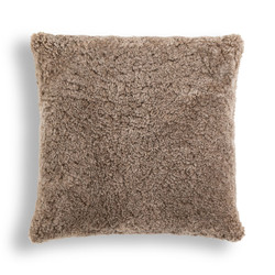 Four Hands Toby Pillow Cover - Taupe Shearling - 20"x20" - Cover Only
