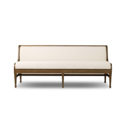 Four Hands Priscilla Dining Bench - 74" - Crypton Wayfarer Snow