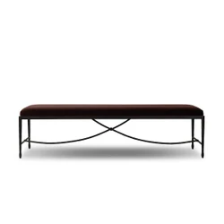 Four Hands Jade Accent Bench - Surrey Plum