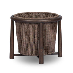 Four Hands Kernan Basket - Dark Textured Woven