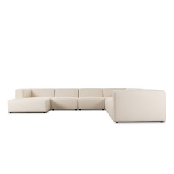 Four Hands Lawndale 6PC Sectional W/ LAFC - Fayette Cloud