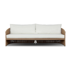 Four Hands Mondira Outdoor Sofa - 97" - Textured Natural