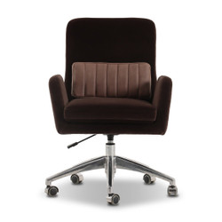 Four Hands Leda Desk Chair - Surrey Cocoa