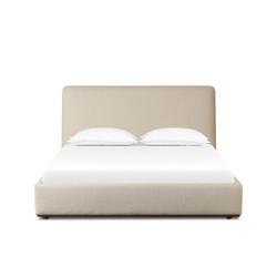 Four Hands Colt Platform Queen Bed - Irving Flax