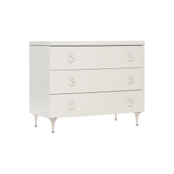 Bernhardt Silhouette Nightstand in Eggshell Finish - 34 inch