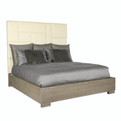 Bernhardt Mosaic Upholstered King Panel Bed