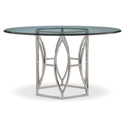 Bernhardt Argent Round Dining Table