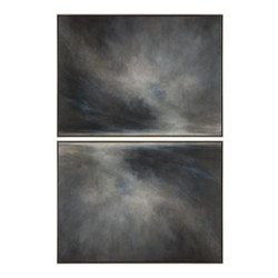 John Richard Debra Ferrari's Big Sky No. 1-2 Diptych - Small
