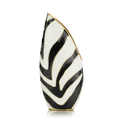 John Richard Origo Vase - Small Black and White