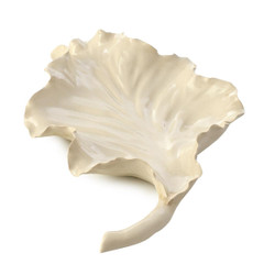 John Richard Porcelain Leaf Bowl - Medium