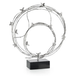 John Richard Roost Sculpture - Large Nickel