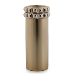 John Richard Studded Candleholder - Large Champagne