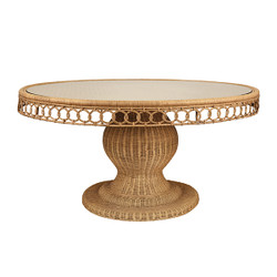 Worlds Away Gabrielle Dining Table - 60"