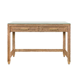 Worlds Away Noble Desk - Wrapped Rope