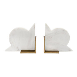 Worlds Away Odum Bookends